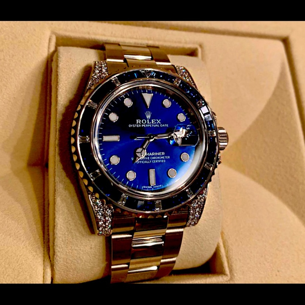 Rolex blue sub